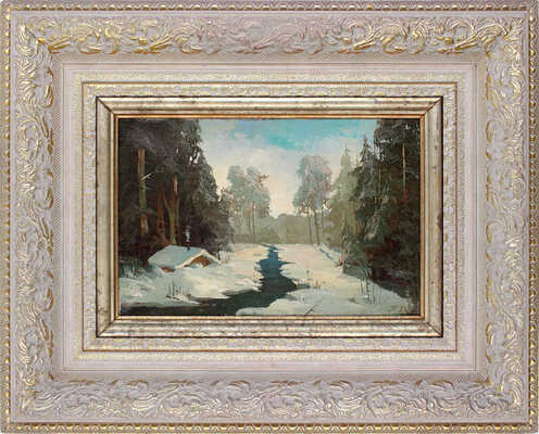 Быков Виктор Александрович. Зимнее утро 